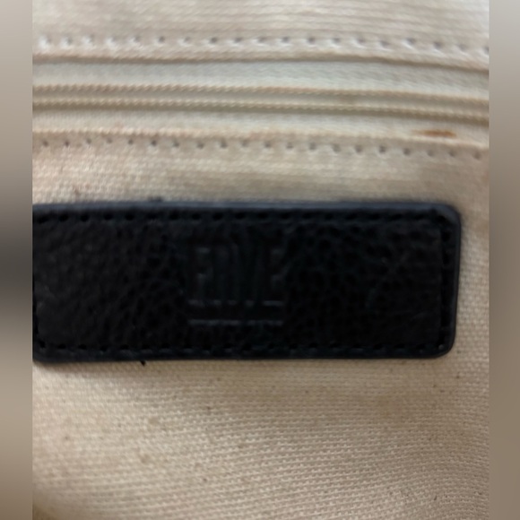 Frye Ari Leather Satchel Bag Black - Picture 10 of 11